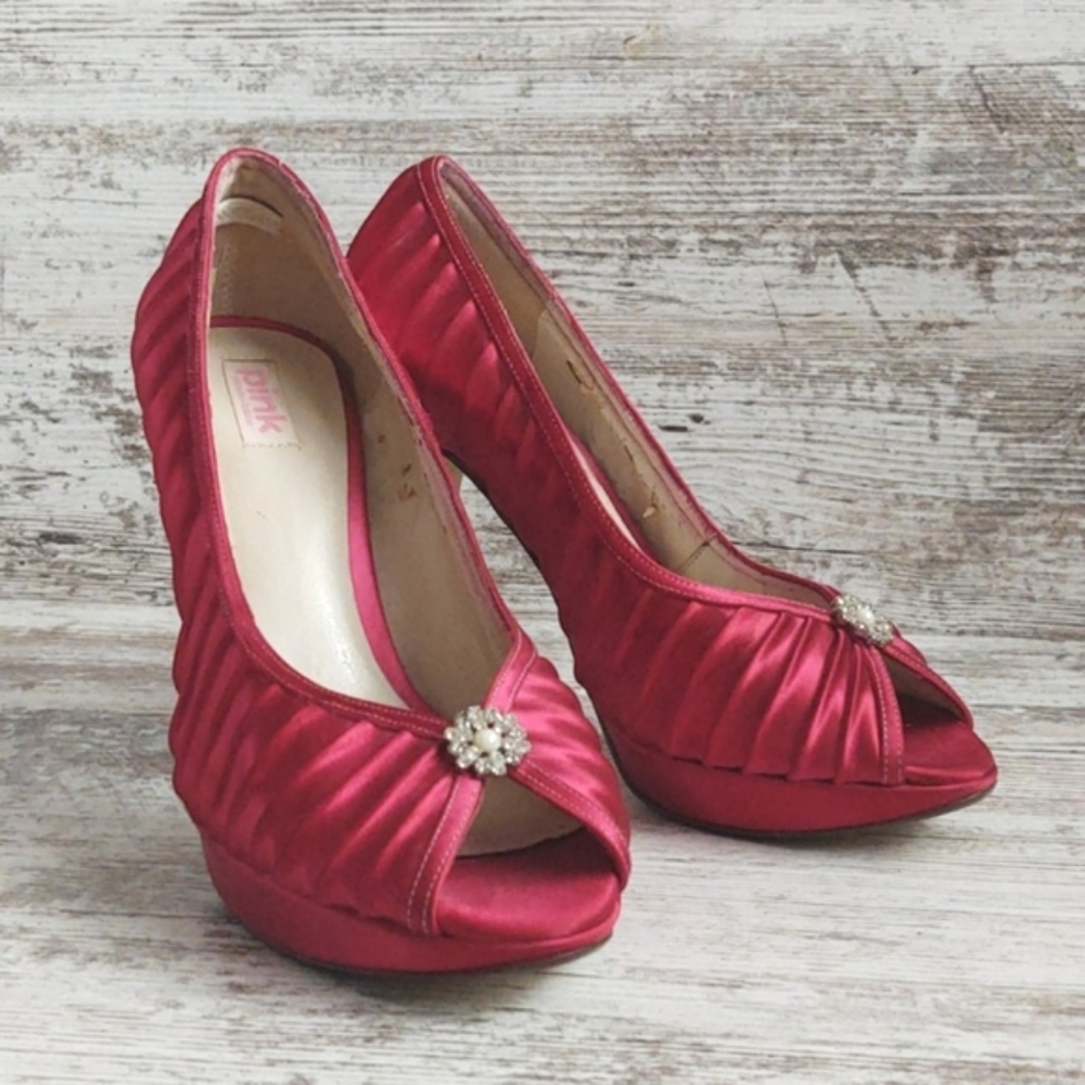 Pink Paradox London Rhinestone Pumps - Picture 5 of 16
